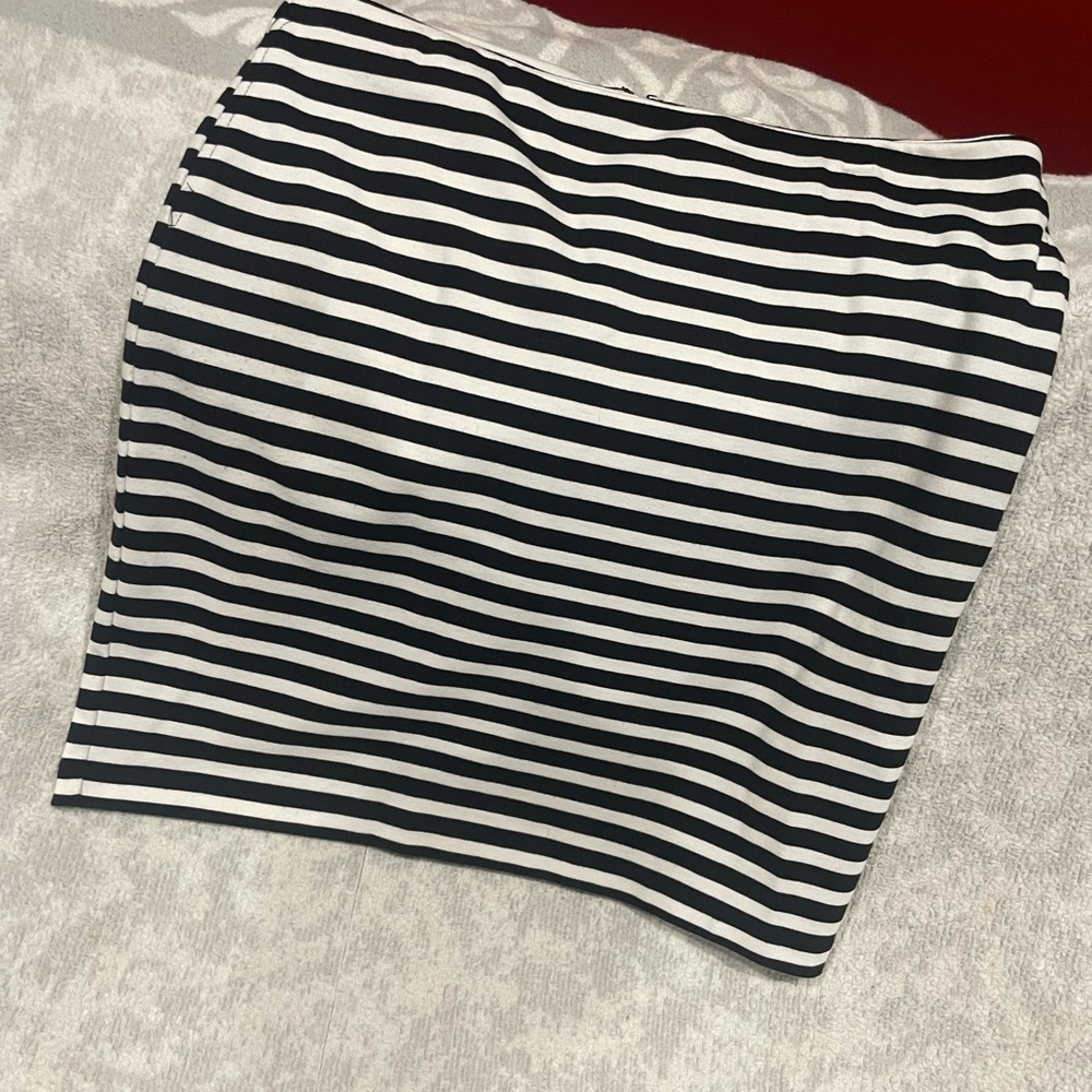 Striped Mini Skirt